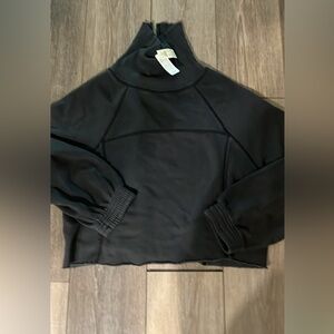 Aerie Charcoal crop Top sz medium